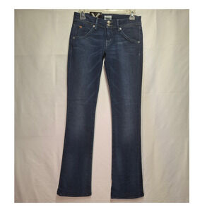 Hudson Jeans Beth Baby Boot Womens 25 Altered 31.5 Inseam Dark Wash